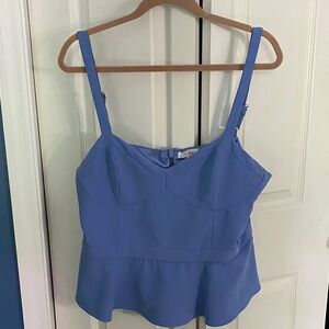 Lavender Peplum Cami Top